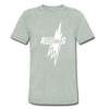 Dayton Rockettes T-Shirt (Tri-Blend Super Light) - heather gray