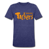 Grand Rapids Tackers T-Shirt (Tri-Blend Super Light) - heather indigo
