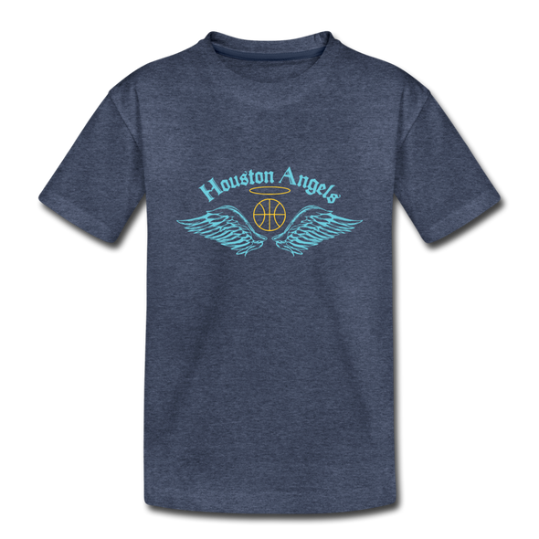 Houston Angels T-Shirt (Youth) - heather blue
