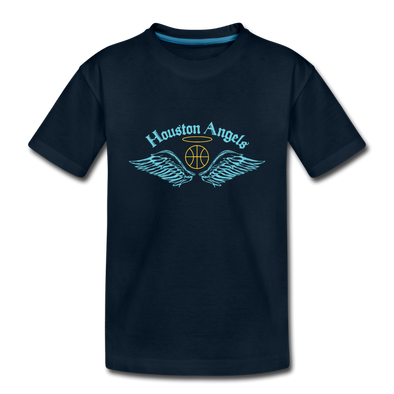 Houston Angels T-Shirt (Youth) - deep navy
