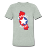 Fresno Stars T-Shirt (Tri-Blend Super Light) - heather gray