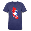 Fresno Stars T-Shirt (Tri-Blend Super Light) - heather indigo
