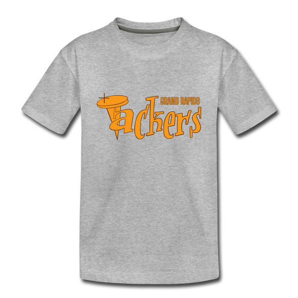 Grand Rapids Tackers T-Shirt (Youth) - heather gray