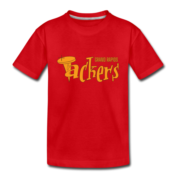Grand Rapids Tackers T-Shirt (Youth) - red
