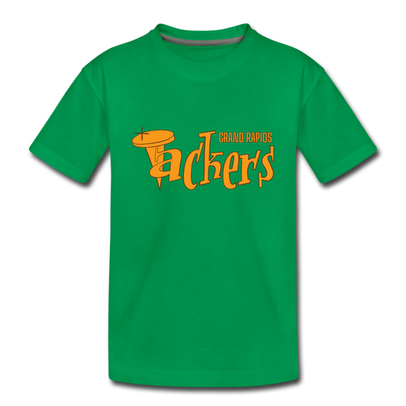 Grand Rapids Tackers T-Shirt (Youth) - kelly green