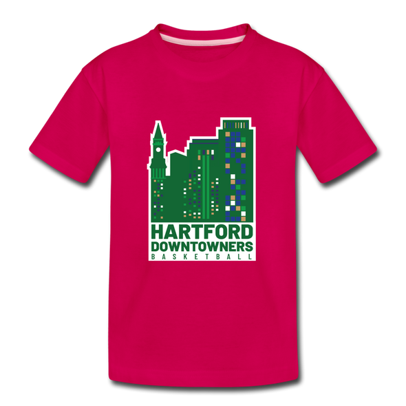Hartford Downtowners T-Shirt (Youth) - dark pink