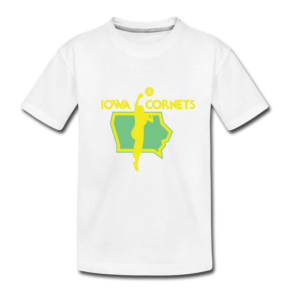 Iowa Cornets T-Shirt (Youth) - white