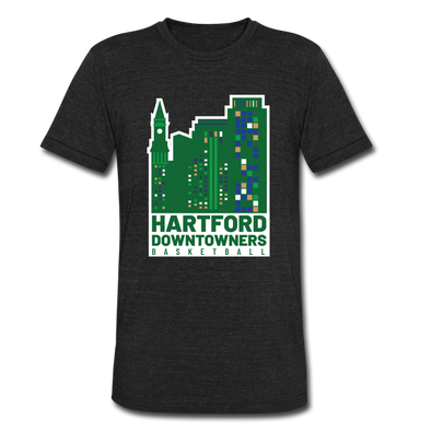 Hartford Downtowners T-Shirt (Tri-Blend Super Light) - heather black