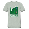 Hartford Downtowners T-Shirt (Tri-Blend Super Light) - heather gray