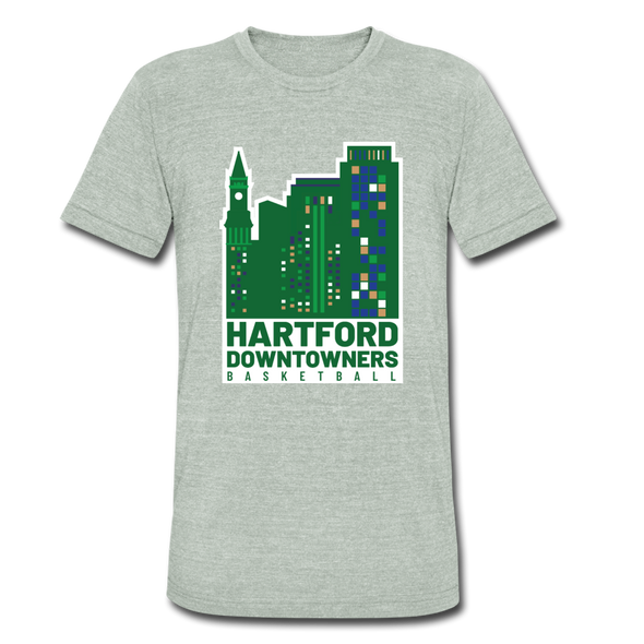 Hartford Downtowners T-Shirt (Tri-Blend Super Light) - heather gray