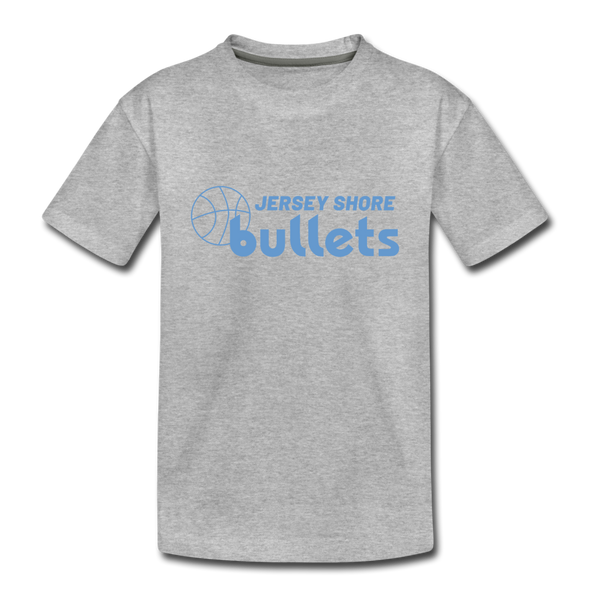 Jersey Shore Bullets T-Shirt (Youth) - heather gray