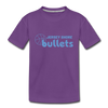 Jersey Shore Bullets T-Shirt (Youth) - purple
