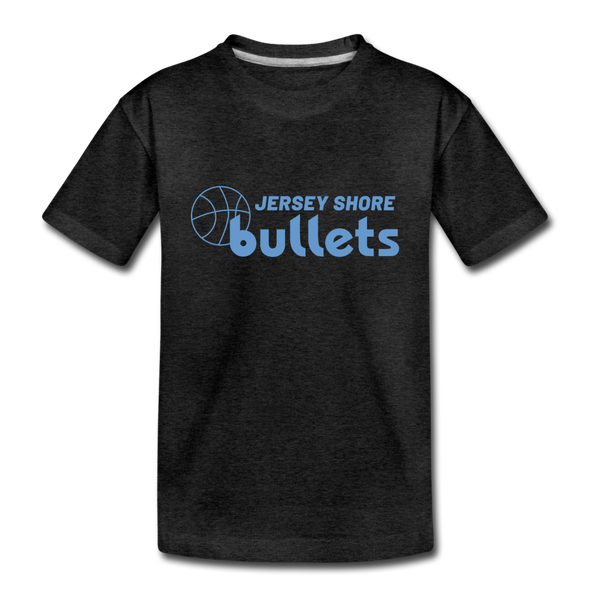 Jersey Shore Bullets T-Shirt (Youth) - charcoal gray
