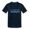 Jersey Shore Bullets T-Shirt (Youth) - deep navy