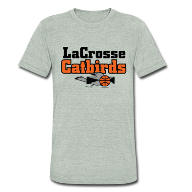 La Crosse Catbirds T-Shirt (Tri-Blend Super Light) - heather gray