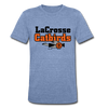 La Crosse Catbirds T-Shirt (Tri-Blend Super Light) - heather Blue