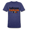 La Crosse Catbirds T-Shirt (Tri-Blend Super Light) - heather indigo