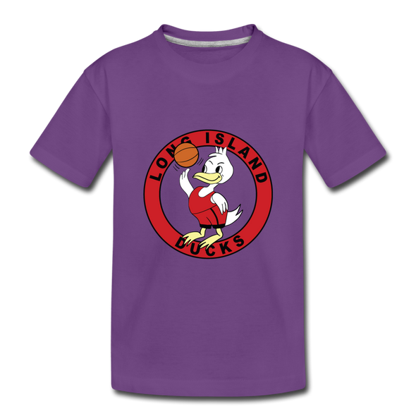 Long Island Ducks T-Shirt (Youth) - purple