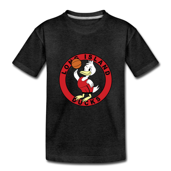 Long Island Ducks T-Shirt (Youth) - charcoal gray