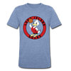 Long Island Ducks T-Shirt (Tri-Blend Super Light) - heather Blue