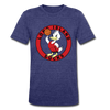 Long Island Ducks T-Shirt (Tri-Blend Super Light) - heather indigo
