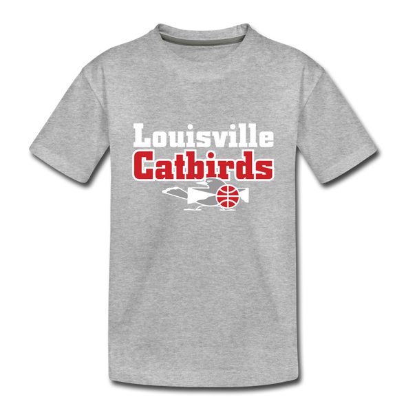 Louisville Catbirds T-Shirt (Youth) - heather gray