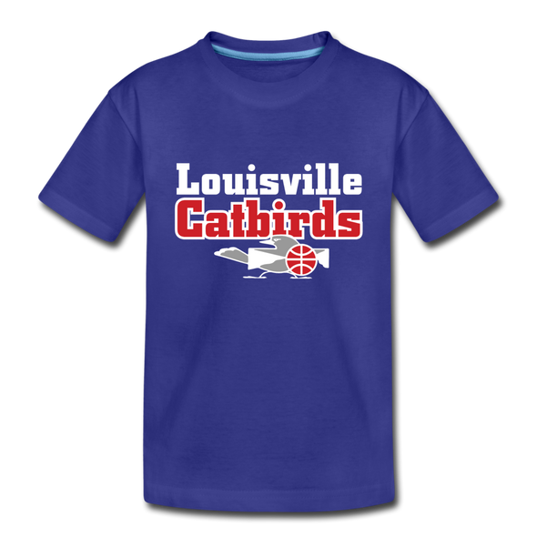 Louisville Catbirds T-Shirt (Youth) - royal blue