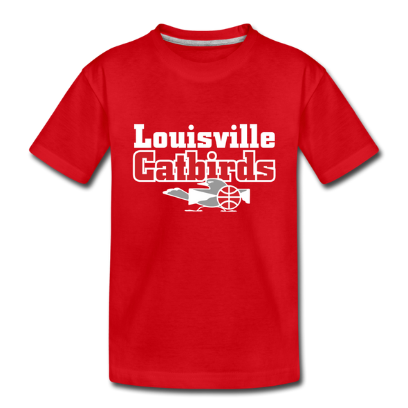 Louisville Catbirds T-Shirt (Youth) - red