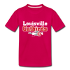 Louisville Catbirds T-Shirt (Youth) - dark pink