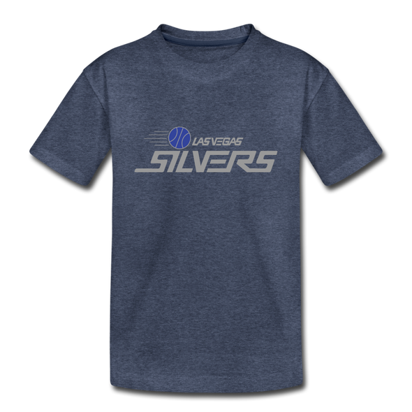 Las Vegas Silvers T-Shirt (Youth) - heather blue