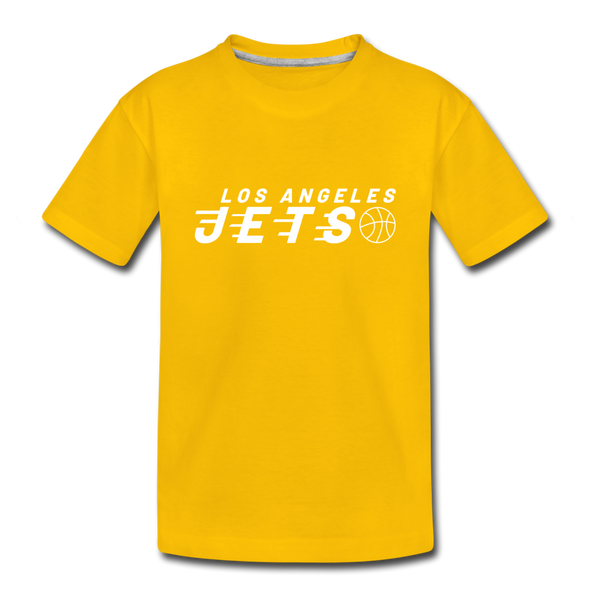 Los Angeles Jets T-Shirt (Youth) - sun yellow