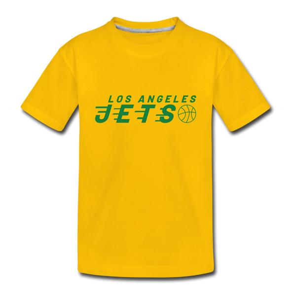 Los Angeles Jets T-Shirt (Youth) - sun yellow