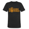 Montana Golden Nuggets T-Shirt (Tri-Blend Super Light) - heather black