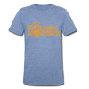 Montana Golden Nuggets T-Shirt (Tri-Blend Super Light) - heather Blue