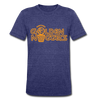 Montana Golden Nuggets T-Shirt (Tri-Blend Super Light) - heather indigo
