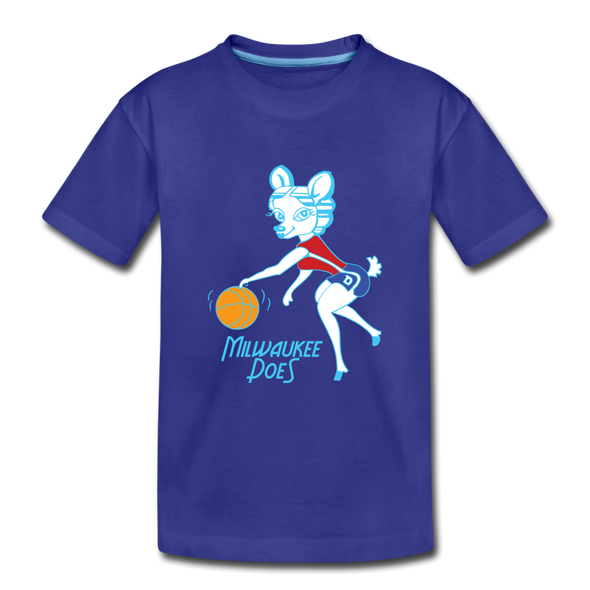 Milwaukee Does T-Shirt (Youth) - royal blue