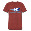 Minnesota Fillies T-Shirt (Tri-Blend Super Light) - heather cranberry