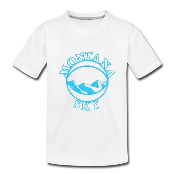 Montana Sky T-Shirt (Youth) - white