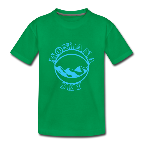 Montana Sky T-Shirt (Youth) - kelly green