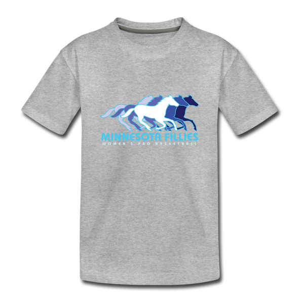 Minnesota Fillies T-Shirt (Youth) - heather gray