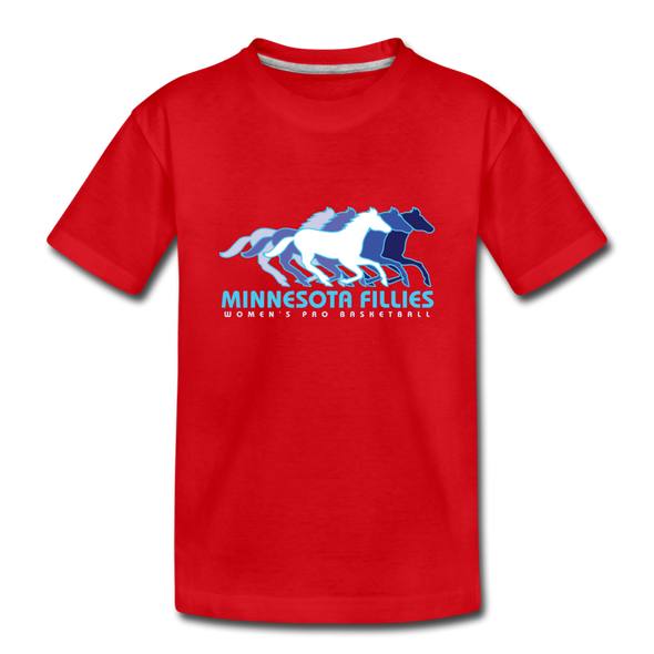 Minnesota Fillies T-Shirt (Youth) - red