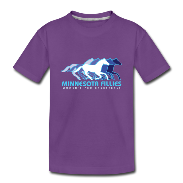 Minnesota Fillies T-Shirt (Youth) - purple