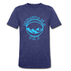 Montana Sky T-Shirt (Tri-Blend Super Light) - heather indigo