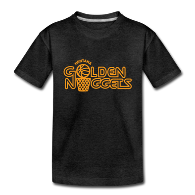 Montana Golden Nuggets T-Shirt (Youth) - charcoal gray
