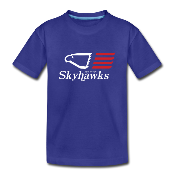 New Haven Skyhawks T-Shirt (Youth) - royal blue