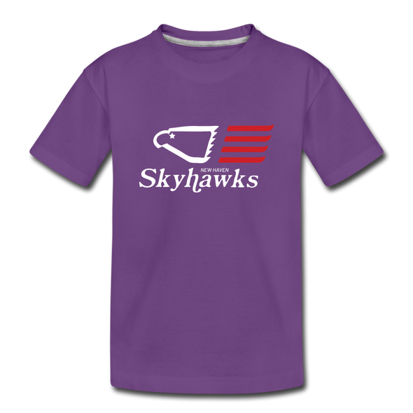 New Haven Skyhawks T-Shirt (Youth) - purple