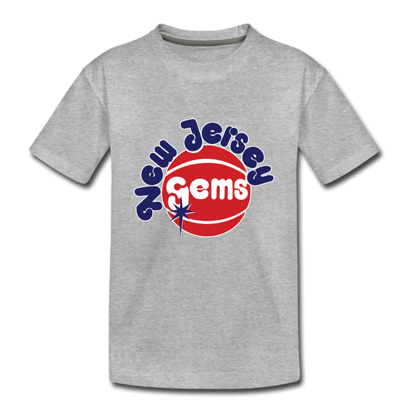 New Jersey Gems T-Shirt (Youth) - heather gray
