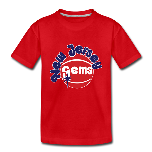 New Jersey Gems T-Shirt (Youth) - red
