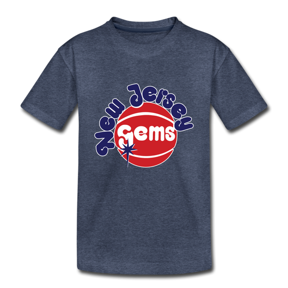 New Jersey Gems T-Shirt (Youth) - heather blue