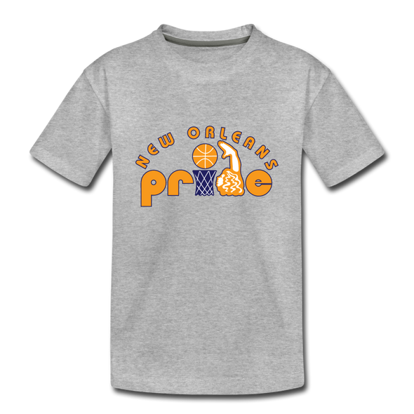 New Orleans Pride T-Shirt (Youth) - heather gray